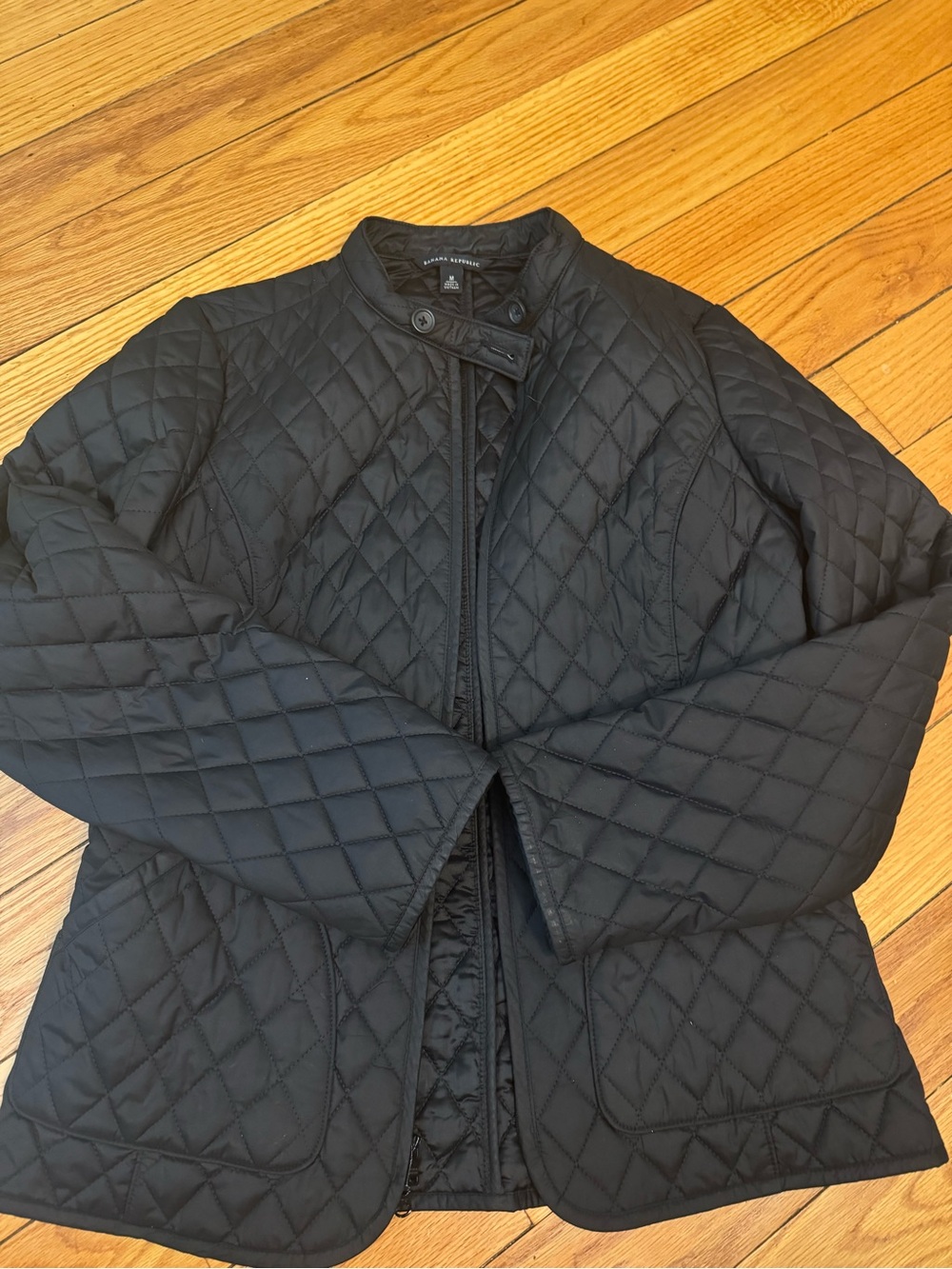 Banana Republic Quilted Black Women's Jacket